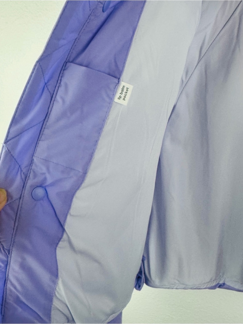 All In Motion Lavender Snow Sport Short Puffer Jacket NWT - Picture 5 of 5